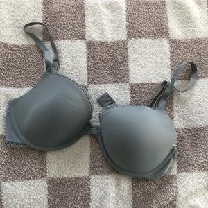 Gap Body Pale Blue Women's Plunge Bra 36C